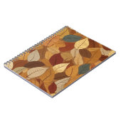 Carnet Feuilles d'automne colorées (Côté gauche)