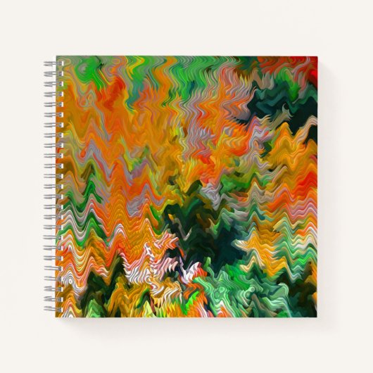 Carnet Feuilles d'automne dans la rivière...... (Devant)