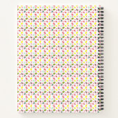Carnet Feuilles d'automne et fleurs colorées (Dos)