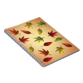 Carnet Feuilles d'automne picturales (Côté Droit)