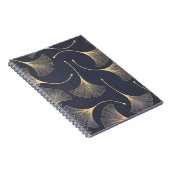 Carnet Feuilles de Ginkgo modèle floral sans joint (Côté Droit)