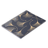 Carnet Feuilles de Ginkgo modèle floral sans joint (Côté gauche)