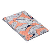 Carnet Feuilles de la Jungle Motif Tropical sans couture (Côté Droit)