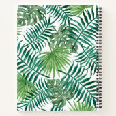 Carnet Feuilles de la jungle tropicale (Dos)