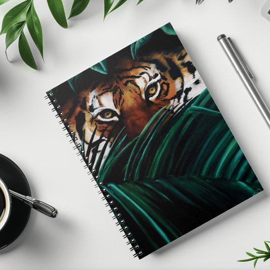 Carnet Feuilles de la jungle verte de Tiger