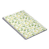 Carnet Feuilles de limes vertes Fruit (Côté Droit)