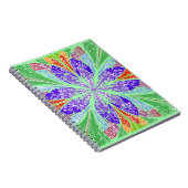 Carnet Feuilles de lumière verte (Côté Droit)