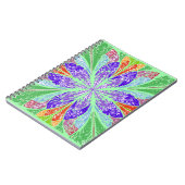 Carnet Feuilles de lumière verte (Côté gauche)