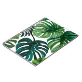 Carnet Feuilles de Monstera Aquarelle (Côté gauche)