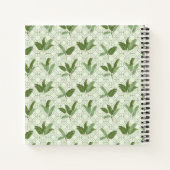 Carnet Feuilles de palmiers tropicaux (Dos)