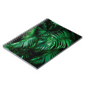 Carnet Feuilles de palmiers verts (Côté gauche)