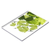 Carnet Feuilles de vigne verte (Côté gauche)
