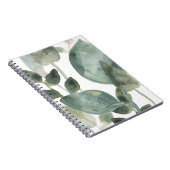 Carnet Feuilles d'eau - Aquarelle (Côté Droit)