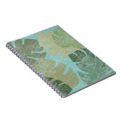 Carnet Feuilles dénaturés tropicaux (Côté Droit)