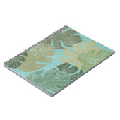 Carnet Feuilles dénaturés tropicaux (Côté gauche)