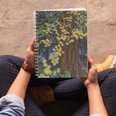 Carnet Feuilles d'érable jaune et Douglas Fir