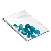 Carnet Feuilles d'eucalyptus élégantes (Côté Droit)