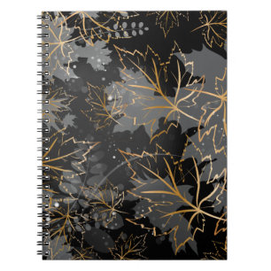 Carnet Feuilles d'or 5