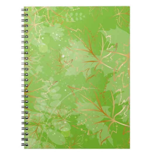 Carnet Feuilles d'or 7 (Devant)