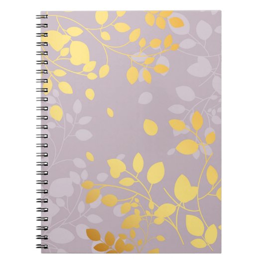 Carnet Feuilles d'or 9 (Devant)