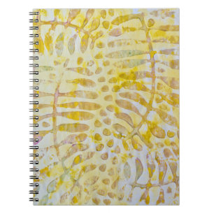 Carnet Feuilles dorés Gelli