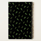 Carnet Feuilles du printemps, motif aquarelle (Verso)