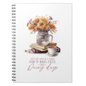 Carnet Feuilles et fleurs automnales (Devant)