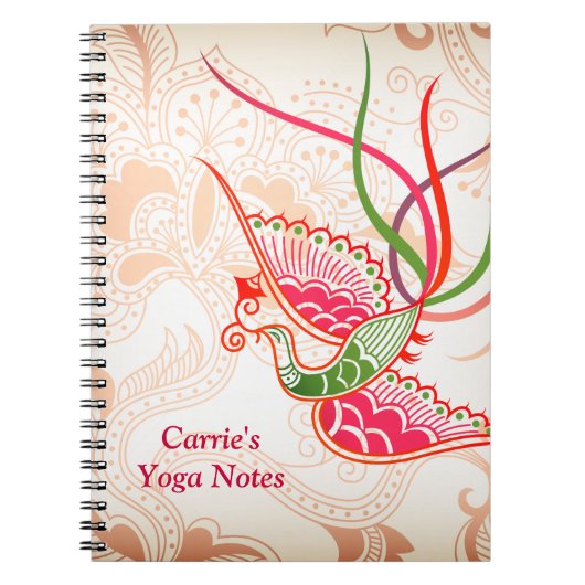 Carnet Feuilles et oiseaux (Devant)