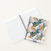 Carnet Feuilles Fleurs Tropicales Boho (Intérieur)