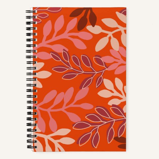 Carnet Feuilles floraux (Recto)