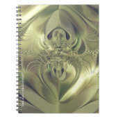 Carnet Feuilles métalliques (Devant)