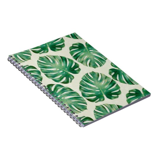 Carnet Feuilles Monstera (Côté Droit)