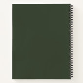 Carnet Feuilles mortes sur le sentier forestier Citation (Dos)