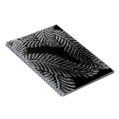 Carnet Feuilles noirs et blancs (Côté Droit)