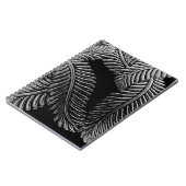 Carnet Feuilles noirs et blancs (Côté gauche)