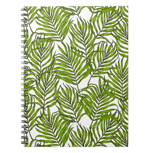 Carnet Feuilles Palm (Devant)