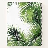 Carnet Feuilles Palm (Dos)