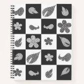 Carnet Feuilles pointillés (Devant)