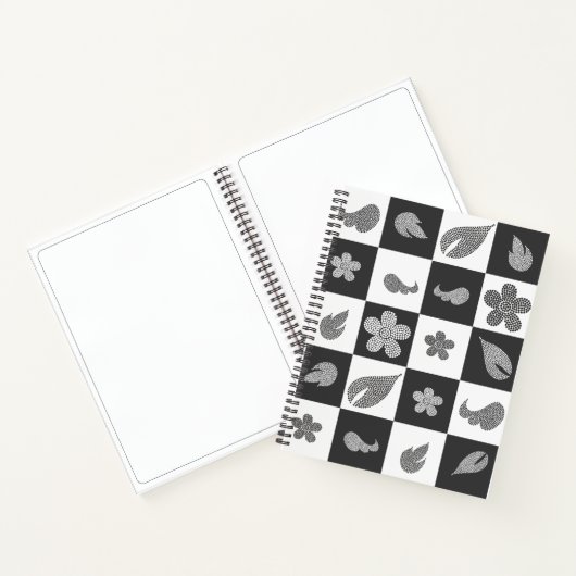 Carnet Feuilles pointillés (Intérieur)