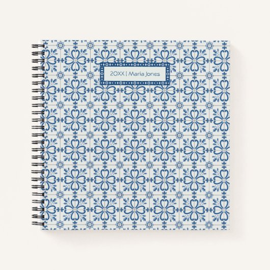 Carnet Feuilles saints de Noël et pétales de fleurs (Devant)