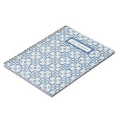 Carnet Feuilles saints de Noël et pétales de fleurs (Côté gauche)