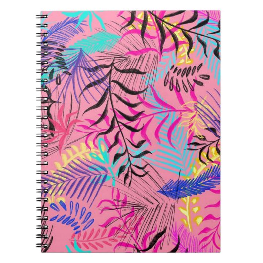 Carnet Feuilles tropicaux (Devant)