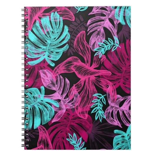 Carnet Feuilles tropicaux (Devant)