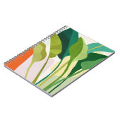 Carnet Feuilles tropicaux (Côté gauche)