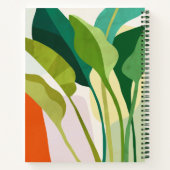 Carnet Feuilles tropicaux (Dos)