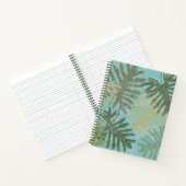 Carnet Feuilles tropicaux défraîchis (Intérieur)