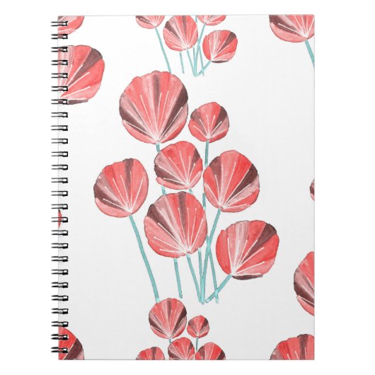 Carnet Feuilles tropicaux : Motif créatif à main (Devant)