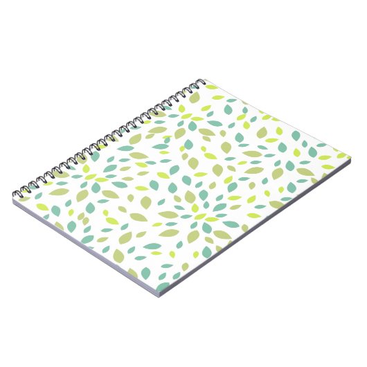 Carnet Feuilles (Vertes) (Côté gauche)