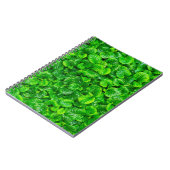 Carnet Feuilles vertes luxuriantes (Côté gauche)