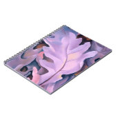 Carnet Feuilles violets par Georgia Okeeffe (Côté gauche)